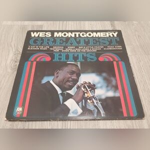 Wes Montgomery Greatest Hits Vinyl Record LP Vintage Album